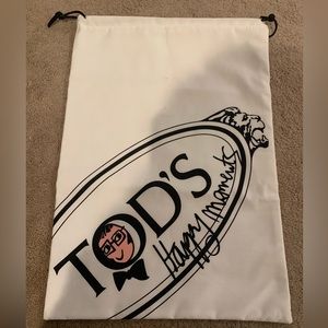 Tod’s Happy Moments Dust Bags - Alber Elbaz x Tod’s Dust Bag (White)